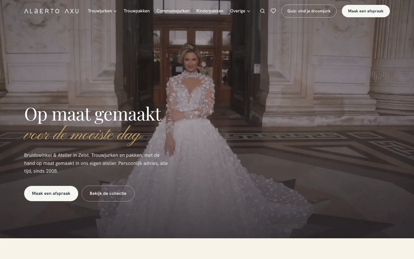Live voorvertoning: Alberto Axu Couture