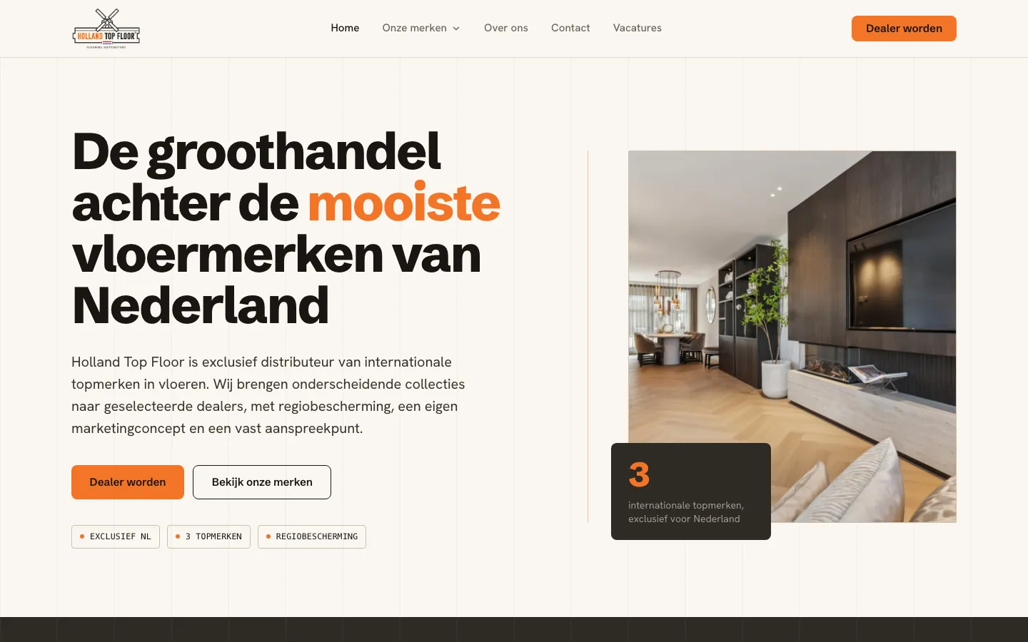 Live voorvertoning: Holland Top Floor
